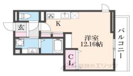 Ｓａｉｓｏｎｎｉｅｒ（セゾニエ）２間取り図面