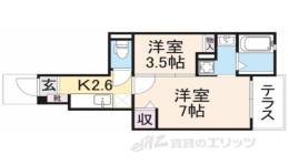 ガーデン・ヴィラＡ棟間取り図面