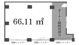 CASA井1階店舗間取り図面