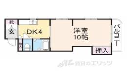 シャトーＭＩＹＵＫＩ間取り図面