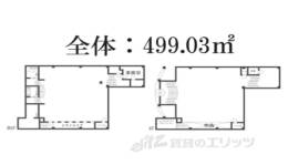 アクエルド東大路テナント間取り図面