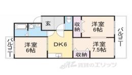 リヴェール立野間取り図面
