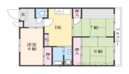 グランドハイツ暁間取り図面