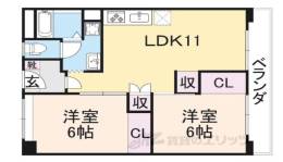 ベルヴィタウン京都伏見間取り図面