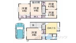 貸家間取り図面