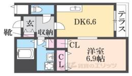 アバンザール香里園間取り図面