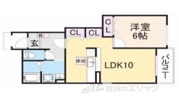 プリベ　ドゥ―ス間取り図面