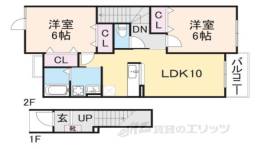 プリベ　ドゥ―ス間取り図面