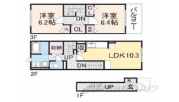 讃良レジデンス間取り図面