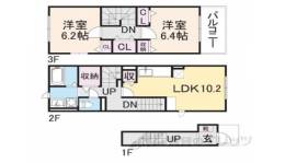 讃良レジデンス間取り図面