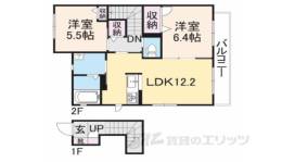アムールＢ間取り図面