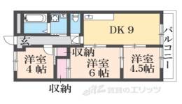 宮の北ハイツ間取り図面