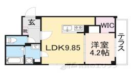 グランツ東香里園町間取り図面