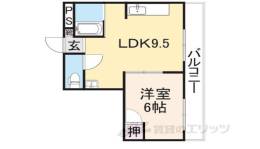 サニーコート菜畑間取り図面