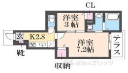 グラン　シャリオ２間取り図面