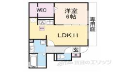 エコヴィル巻口　Ａ棟間取り図面