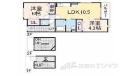 オーセンティック４間取り図面