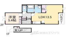 オーセンティック４間取り図面