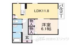コーラル篠C間取り図面