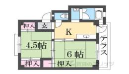 ビレッジハウス曽大根２号棟間取り図面