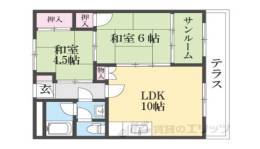 清水谷コーポ間取り図面