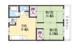 清水谷コーポ間取り図面