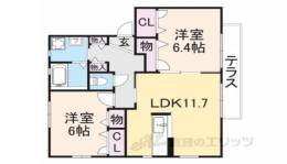 カーサヴェルデ桜井間取り図面