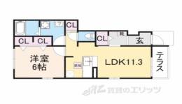 ソレイユ新家間取り図面