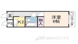 第二広秀ハイツ間取り図面