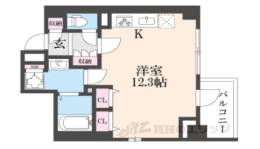 ＣＡＬＭ姉小路通間取り図面