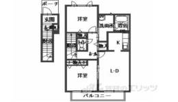 メゾン・シャトレールＢ間取り図面