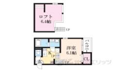 ハーモニーテラス深草十九軒町間取り図面