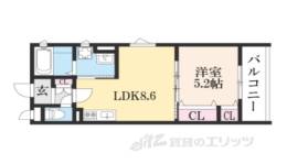 クリエオーレ上島町間取り図面