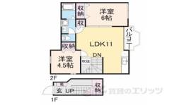 アムール２間取り図面