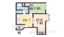 アムール２間取り図面