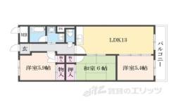 ブランカベルヴィル間取り図面