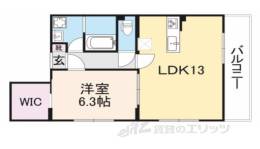 シャルレ17番館間取り図面