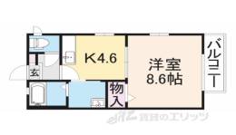 シャーメゾンプロムナード間取り図面