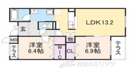 プライムガーデン間取り図面
