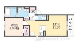 セジュール東大利間取り図面