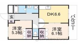 ＫＯＷＡガーデンハイツ１間取り図面