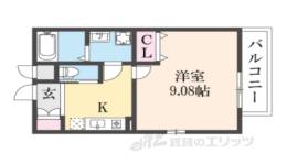 レジデンス東向日間取り図面