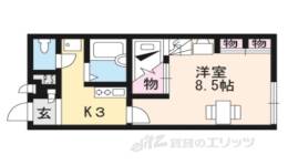 レオパレス豊郷ハーベスト間取り図面
