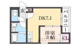 ジーメゾン枚方元町間取り図面
