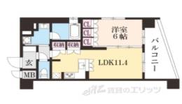 リーガル京都西陣２間取り図面