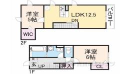 グレイス長岡京間取り図面