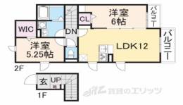 グレイス長岡京間取り図面