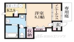 クレシア・コート853間取り図面