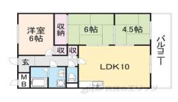 プリムベール池田間取り図面