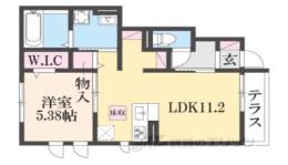 グレイスコーポ５間取り図面